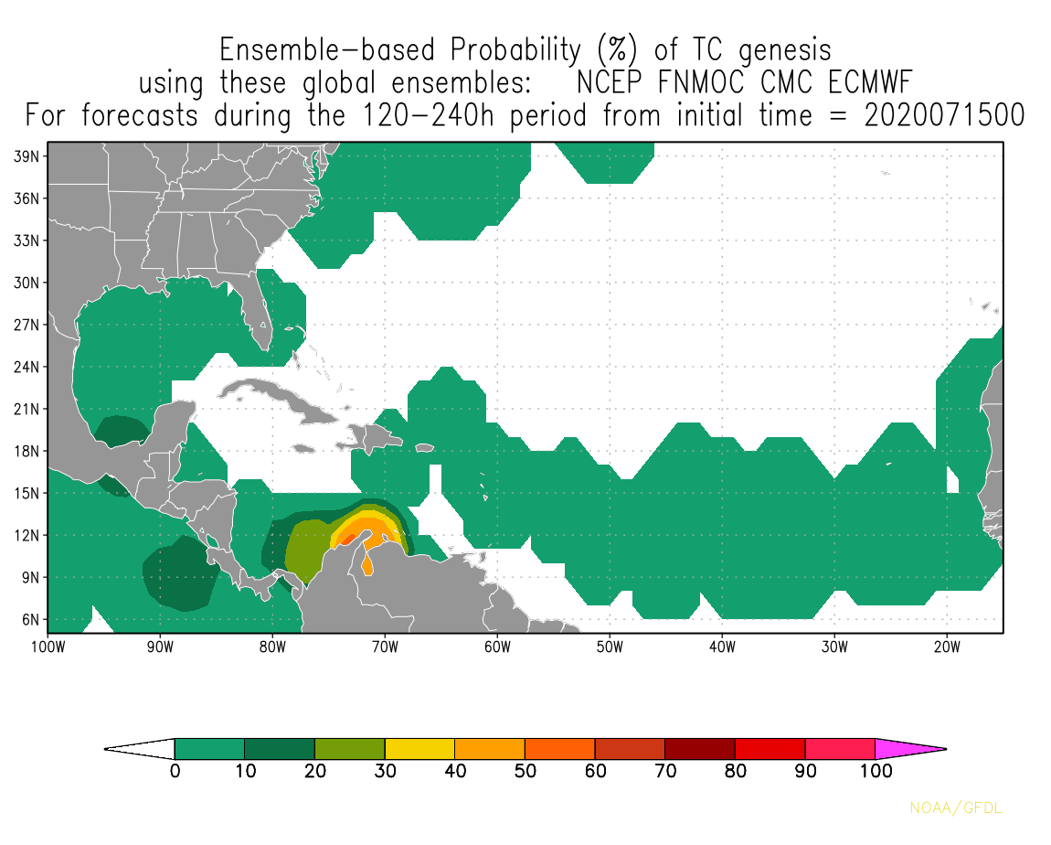 Invest 90L 2020 Hurricane Season Track The Tropics Spaghetti Models